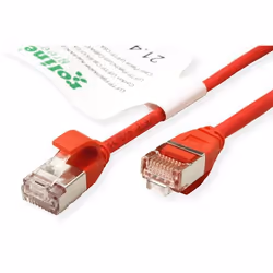 ROLINE GREEN 21.44.3315, 2 m, Cat6a, U/FTP (STP), RJ-45, RJ-45, Red