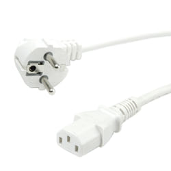 ROLINE GREEN 19.44.1006 power cable White 1.8 m CEE7/7 IEC C13