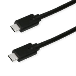 ROLINE 11449070 USB cable USB 3.2 Gen 2x2 0.5 m USB C Black