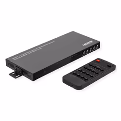 VALUE 14.99.3592, AV matrix switcher, 3840 x 2160 pixels, DTS, DTS-HD Master Audio, Dolby Digital, Dolby TrueHD, Black, Metal ...