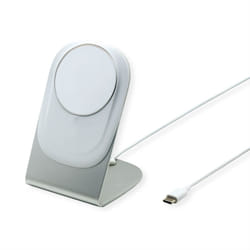 ROLINE 19.11.1016 mobile device charger Smartphone Silver. White USB W