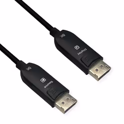 ROLINE DisplayPort AOC Cable with DP connection on both sides for connecting an Ultrabook. Notebook/Laptop or PC to a monitor ...