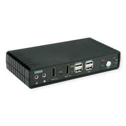 ROLINE 14.01.3047 KVM switch Black