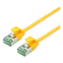 ROLINE Recycled Material 21.45.3321 networking cable Yellow 0.3 m Cat6a U/FTP (STP)