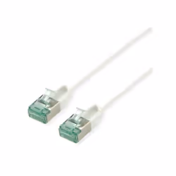 ROLINE Recycled Material 21.45.3364, 1.5 m, Cat6a, U/FTP (STP), RJ-45, RJ-45, White