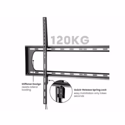 VALUE 17.99.1226 TV mount/stand 3.05 m (120") Black - Additional view 6