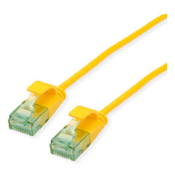 ROLINE Recycled Material 21.45.3426 networking cable Yellow 3 m Cat6a U/UTP (UTP)
