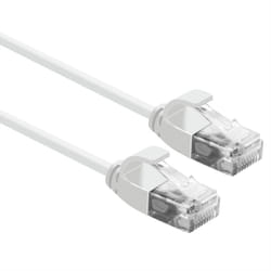 ROLINE 21.15.0981 networking cable White 1 m Cat6a U/UTP (UTP)