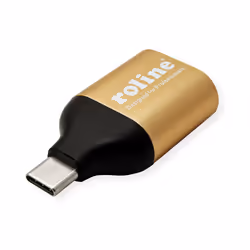 ROLINE 12.03.3233 USB graphics adapter 1920 x 1080 pixels Gold