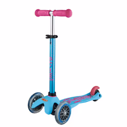 Micro Mobility Mini Micro Deluxe Turquoise, Kids, Classic scooter, Boy/Girl, Asphalt, 50 kg, 3 wheel(s)