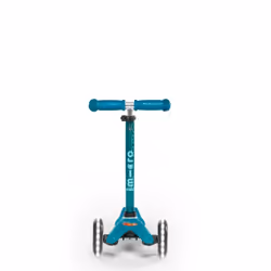 Micro Mobility Mini Micro Deluxe LED Kids Three wheel scooter Blue
