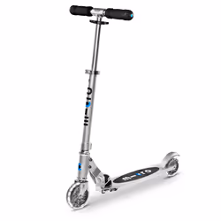 Micro Mobility Sprite LED Silver Matt, Kids, Classic scooter, Any gender, Asphalt, 100 kg, 2 wheel(s)