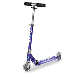 Micro Mobility Micro Sprite LED Blue Stripe Universal Classic scooter Aluminium, Black, Blue, Purple