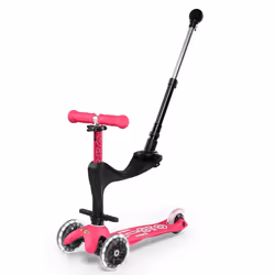 Micro Mobility Mini Micro 3in1 Deluxe Plus, Kids, Three wheel scooter, Girl, Asphalt, 20 kg, 3 wheel(s)