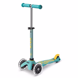 Micro Mobility Mini Micro Deluxe ECO LED, Kids, Three wheel scooter, Boy/Girl, Asphalt, 50 kg, 3 wheel(s)
