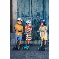 Micro Mobility Mini Micro Deluxe ECO LED Kids Three wheel scooter Mint colour - Additional view 6