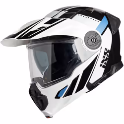 IXS Venture 1.0 Helmet, black-white-blue, Size L for Men