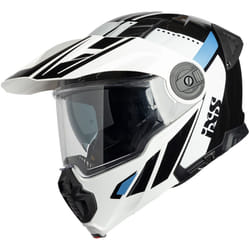 IXS Venture 1.0 Helmet, black-white-blue, Size L for Men