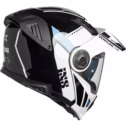 IXS Venture 1.0 Helmet, black-white-blue, Size XS for Men