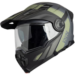 IXS Venture 1.0 Helmet, black-grey-green, Size 2XL for Men