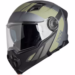 IXS Venture 1.0 Helmet, black-grey-green, Size L for Men