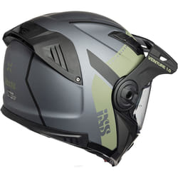 IXS Venture 1.0 Helmet, black-grey-green, Size XS for Men
