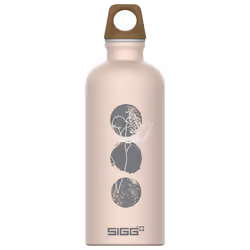 Aluminium Water Bottle Abstract Pink 100% Recyled Eco Friendly Gift
