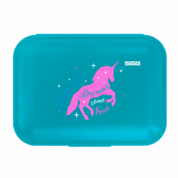 SIGG 6017.60, Lunch container, Child, Rose, Turquoise, Image, Rectangular, Germany