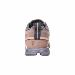 ON Women's Cloud 5 Waterproof Sneakers  Rose/Fossil  10