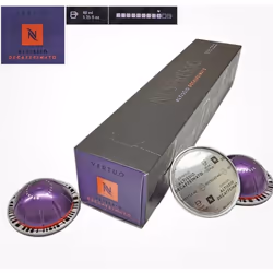Nespresso VERTUO Coffee Machine Capsules Pods - ALTISSIO DECAF - Full Bodied & Creamy