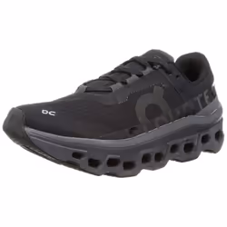ON Cloudmonster Women's Running Shoe - Black/Magnet - Size 7