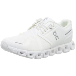 On Women's Cloud 5 Sneakers  All White  7 Medium US