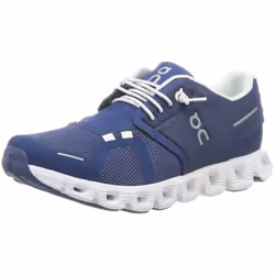 ON Women's Cloud 5 Sneakers  Denim/White  8.5