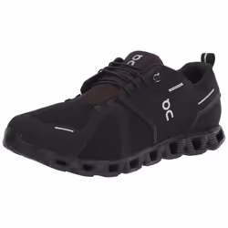 On Men's Cloud 5 Waterproof Sneakers  All Black  10 Medium US