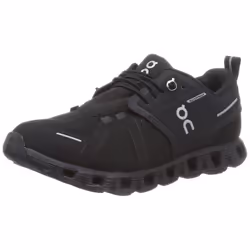 On Women's Cloud 5 Waterproof Sneakers All Black 5 Medium US