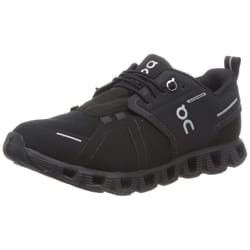 On Women's Cloud 5 Waterproof Sneakers  All Black  5 Medium US
