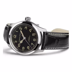 Hamilton H70405730 watch Bracelet watch Male Automatic quartz (kinetic) Black, Silver Black