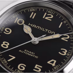 Hamilton H70405730 watch Bracelet watch Male Automatic quartz (kinetic) Black, Silver Black - Additional view 5