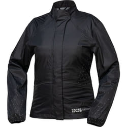 IXS Ligny Ladies Rain Jacket, black, Size 3XL for Women