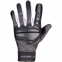 IXS Evo-Air Ladies Motorcycle Gloves, black-grey-white, Size M for Women
