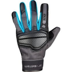 IXS Evo-Air Ladies Motorcycle Gloves, black-blue, Size M for Women