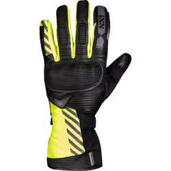 IXS Glasgow-ST 2.0 Motorcycle Gloves, black-yellow, Size L