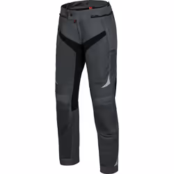 IXS Trigonis-Air Motorcycle Textile Pants, black-grey, Size L for Men