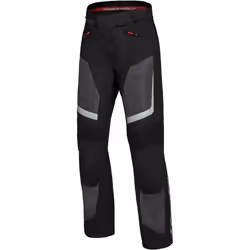 IXS Gerona-Air 1.0 Motorcycle Textile Pants, black-grey-red, Size XL for Men