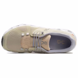 On Women's Cloud 5 Sneakers  Haze | Sand  Tan  Off White  6 Medium US