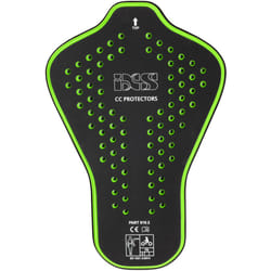 IXS CCS Level 2 Back Protector, black-green, Size L for Men