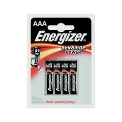 Eveready Energizer Alkaline Power AAA E91 Pack 4 [S8993]