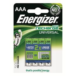 Energizer 7638900306965 household battery Single-use battery AAA Nickel-Metal Hydride (NiMH)