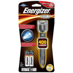 Energizer Vision HD Focus 400 Lumens Metal Handheld Torch 3 x AA Included