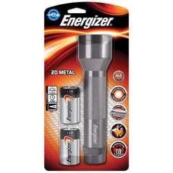 Energizer Metal LED Torch (Batteries Included)